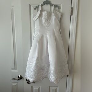 US ANGELS communion/flower girl off shoulder dress